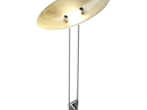 Modern Torchiere Floor Lamp 3D Model