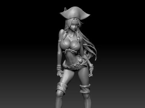 Boa Hancock 3D Model