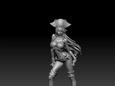 Boa Hancock 3D Model