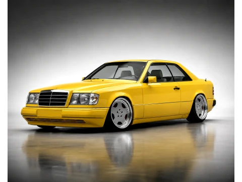 1988 Luxury Coupe 3D Model