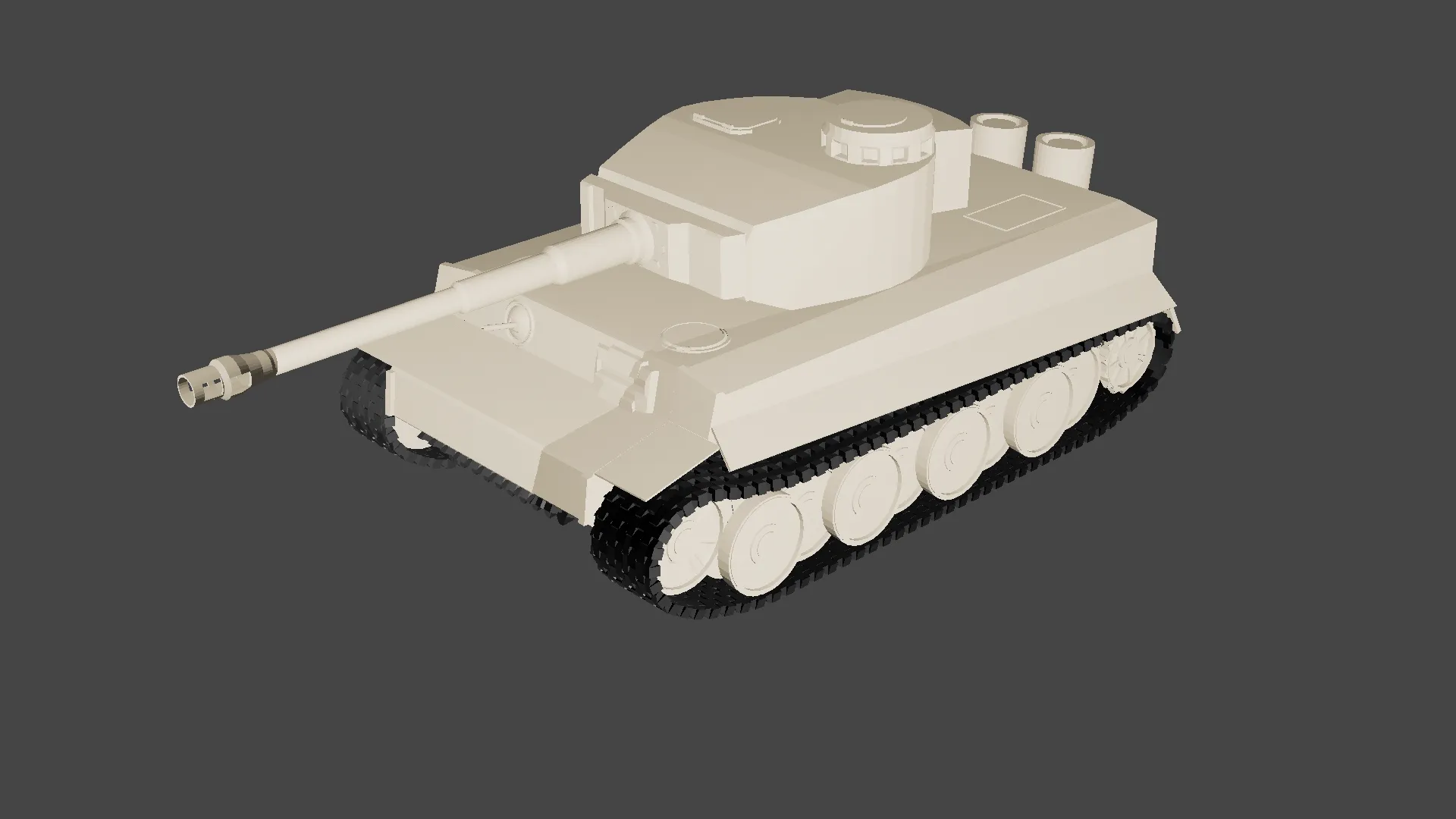 Tiger h1 3D Model .c4d .max .obj .3ds .fbx .stl .blend 