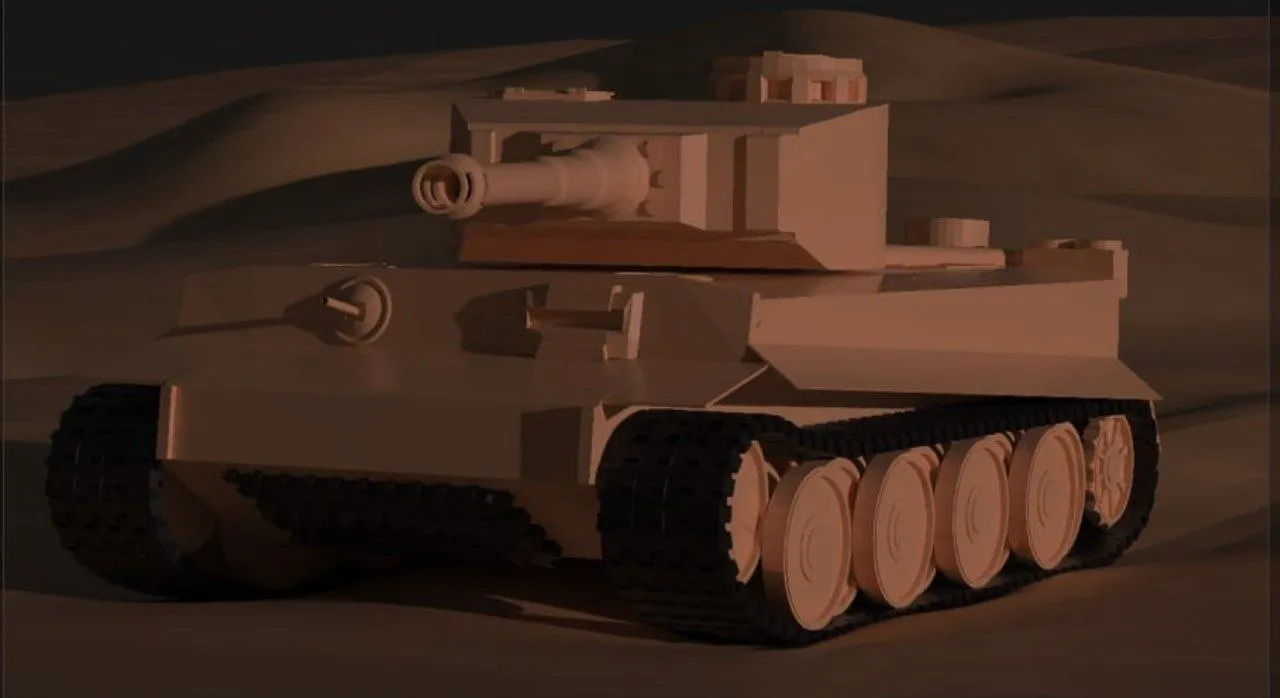 Tiger h1 3D Model .c4d .max .obj .3ds .fbx .stl .blend 