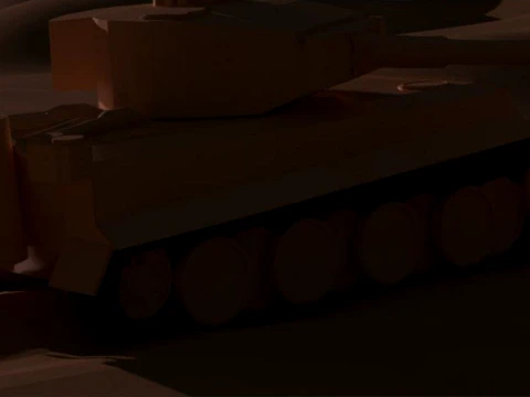 Tiger h1 3D Model