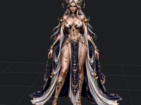 Divine Arbitrator 3D Model