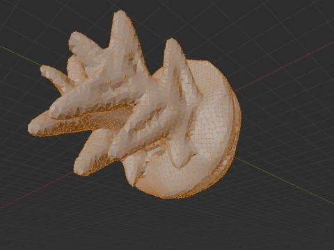 Cactus green blue 3D Model