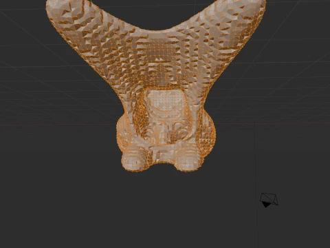 Phone holder blue pink 3D Model