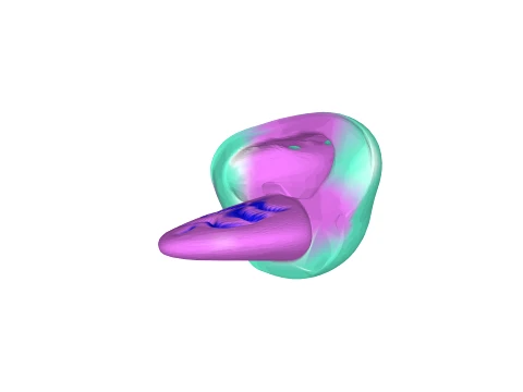 Seashell holder phone 3D Model