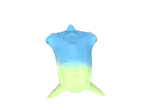 Monster yellow pink 3D Model