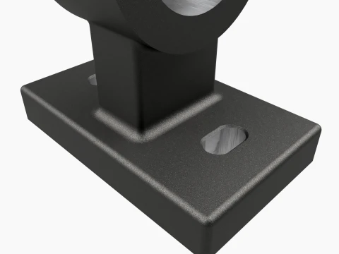 Premium Flanged Split Clamp CAD Model 3D Model