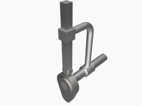 Premium Cam and Follower Mechanism CAD Assembly 3D Model