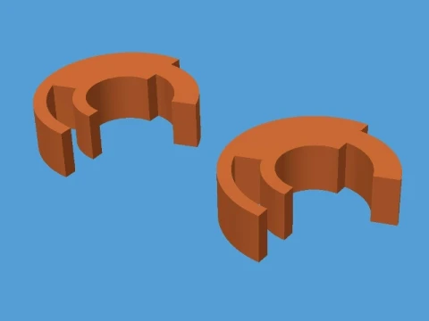 Pull-out table roller Modelo 3D