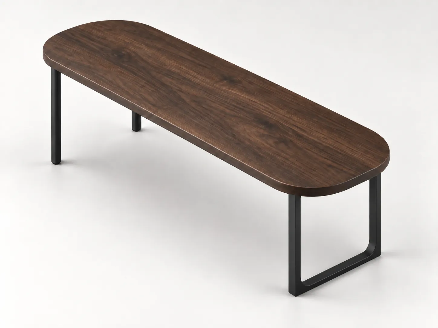 Parametric Dining Table 3D Model .c4d .max .obj .3ds .fbx .stl .blend 