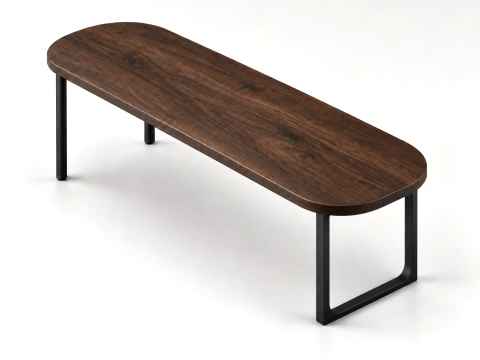 Parametric Dining Table 3D Model
