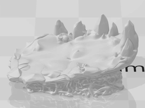 Heman Base 3D Print Model