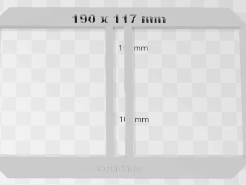 3 Binding Guide Sizes 3D Print Model