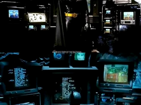 Batman 89 Batcomputer Diorama 3D Print Model