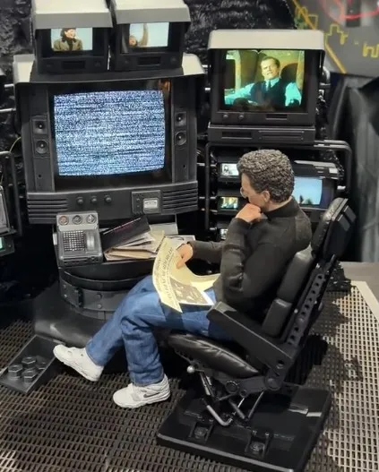 Batman 89 gaming chair diorama 3D Print Model .c4d .max .obj .3ds .fbx .stl .blend
