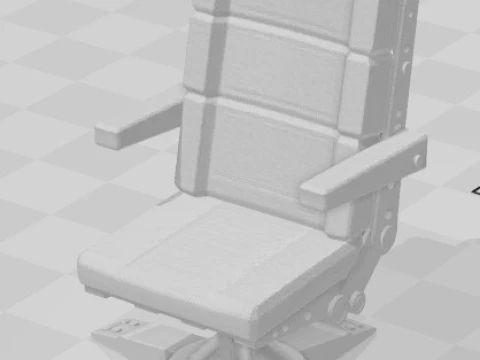 Batman 89 gaming chair diorama 3D Print Model