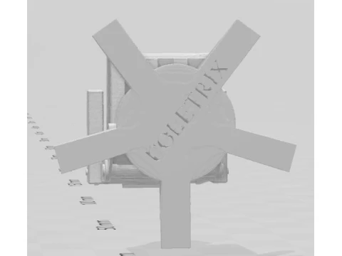 Batman 89 gaming chair diorama 3D Print Model