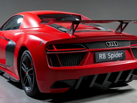 Veloce GT Carbon Aero Diffuser 3D Model