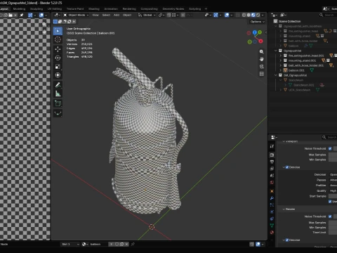 Extinguisher model with dirt rust and dust Modelo 3D