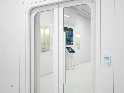 Sci-Fi Laboratory and Corridor 3D Model