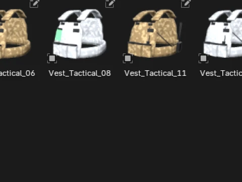 Modern Tactical Soldier Pack - 5 Character Variants Rigged Animated PBR Game Ready 3D Model
