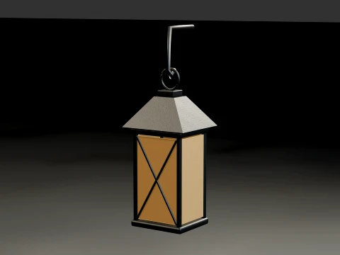 Wooden Farmers Market Stall 3D Model