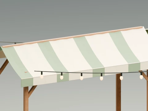Farmers Market Environment Pack 3D Model
