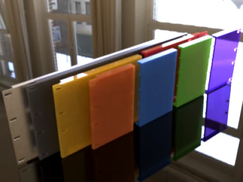 19 inch 4U Blank Server Rack Panel - CNC and 3D Print Ready 3D Print Model