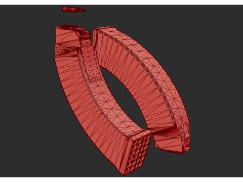AC Unity 60 Round AK 3D Model