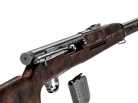Hovedarsenalet m1932 Rifle 3D Modell