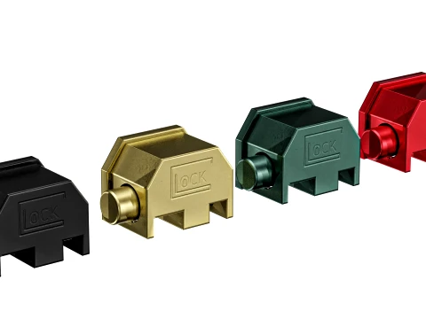 Glock-Schalter 3D Modell