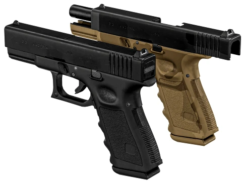 Glock 23 Gen 3 3D Model