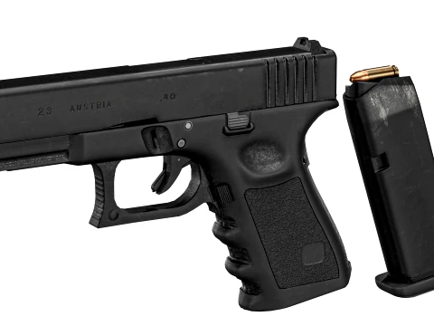 Glock 23 Gen 3 3D Model