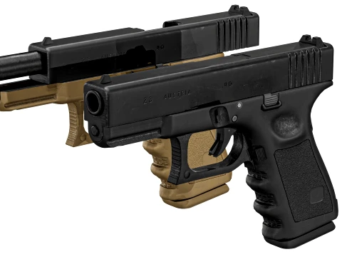 Glock 23 Gen 3 3D Model