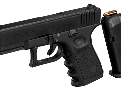 Glock 23 Gen 3 3D Model