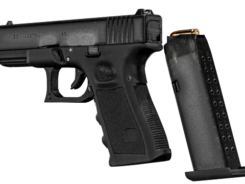 Glock 23 Gen 3 3D Model