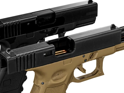 Glock 23 Gen 3 3D Model