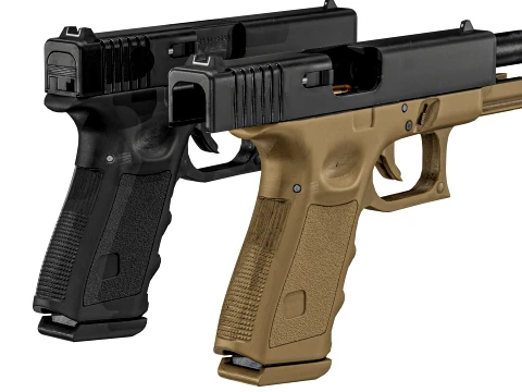 Glock 23 Gen 3 3D Model