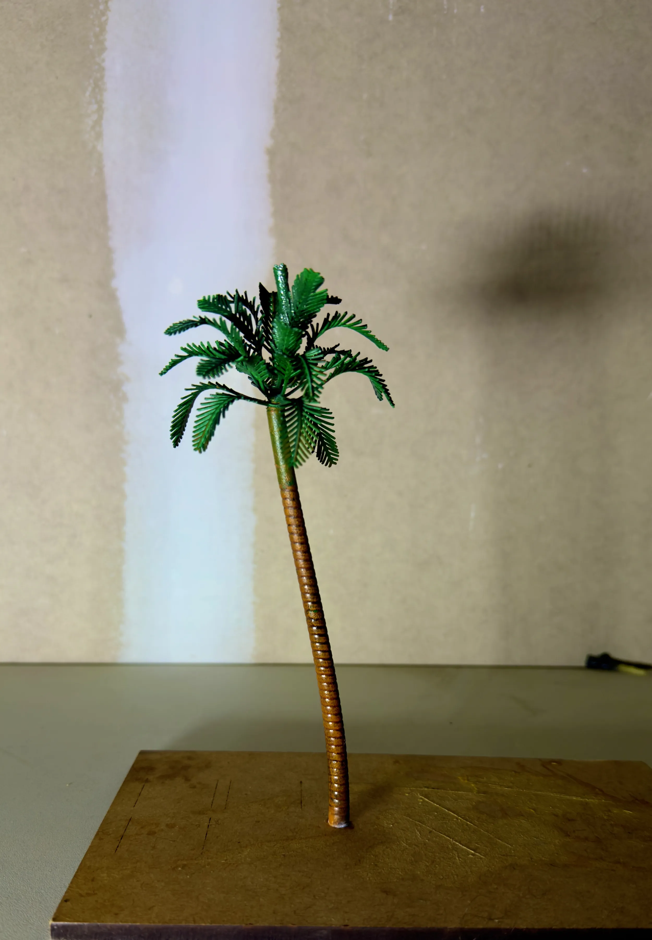 Parametric Palm Tree Blender Geometry Nodes Printable STL 3D Print Model .c4d .max .obj .3ds .fbx .stl .blend