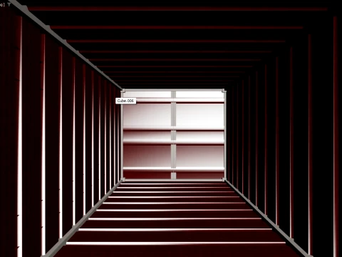 Container with interior 3D Model