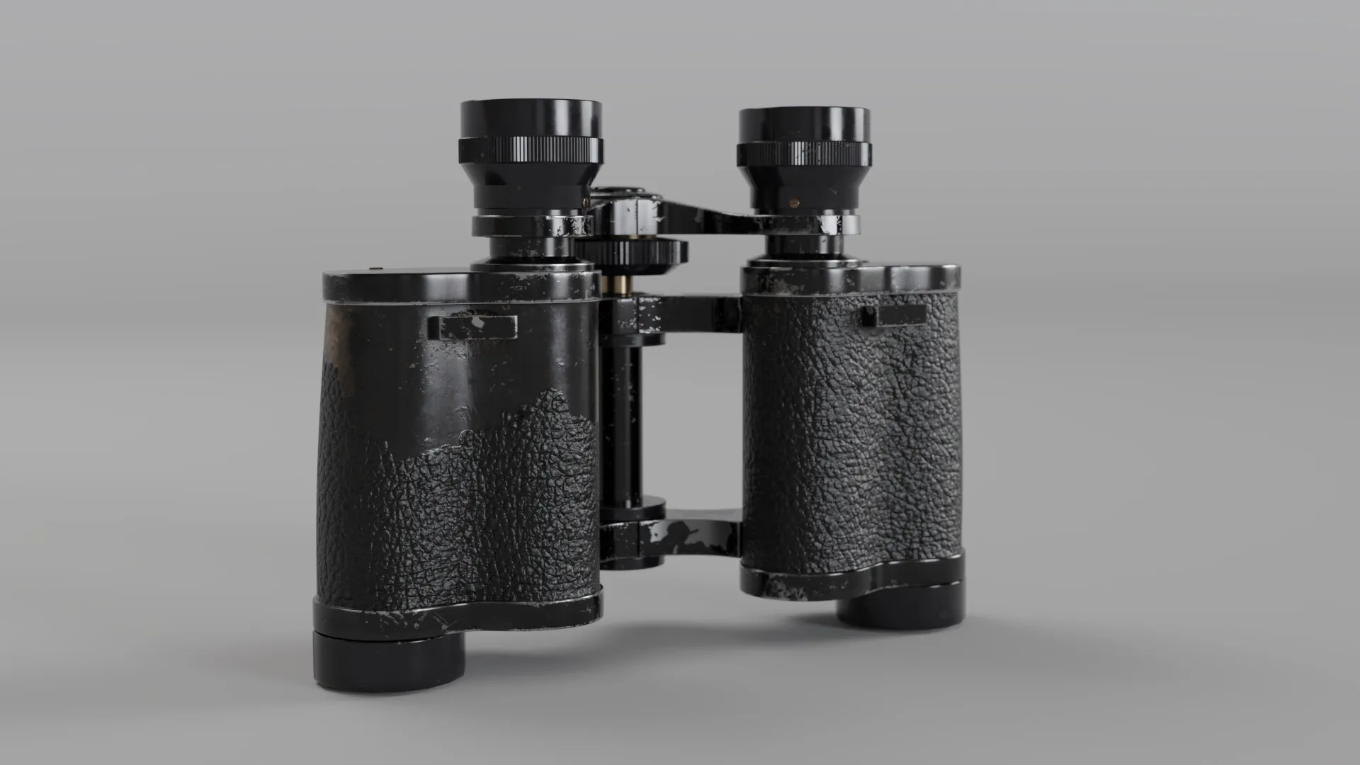 Vintage Binoculars - Detailed PBR 3D Model .c4d .max .obj .3ds .fbx .stl .blend 