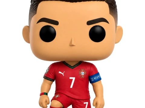 Funko pop JOGADOR CRISTIANO RONALDO PORTUGAL CR7 3D Model