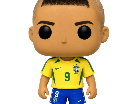 Funko pop ronaldinho ronaldo fenomeno copa futebol brasil 3D Model
