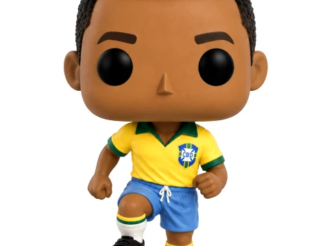 Funko pop pele Edson Arantes do Nascimento futebol brasil 3D Model