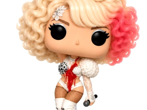 Funko pop lady gaga vma 2009 pendurada paparazzi 3D Model