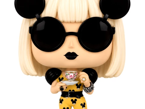 Funko pop LADY GAGA PAPARAZZI CLIP 3D Model