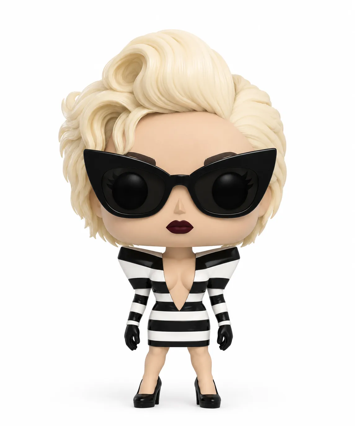 Funko pop LADY GAGA TELEPHONE LOOK 01 3D Model .c4d .max .obj .3ds .fbx .stl .blend 
