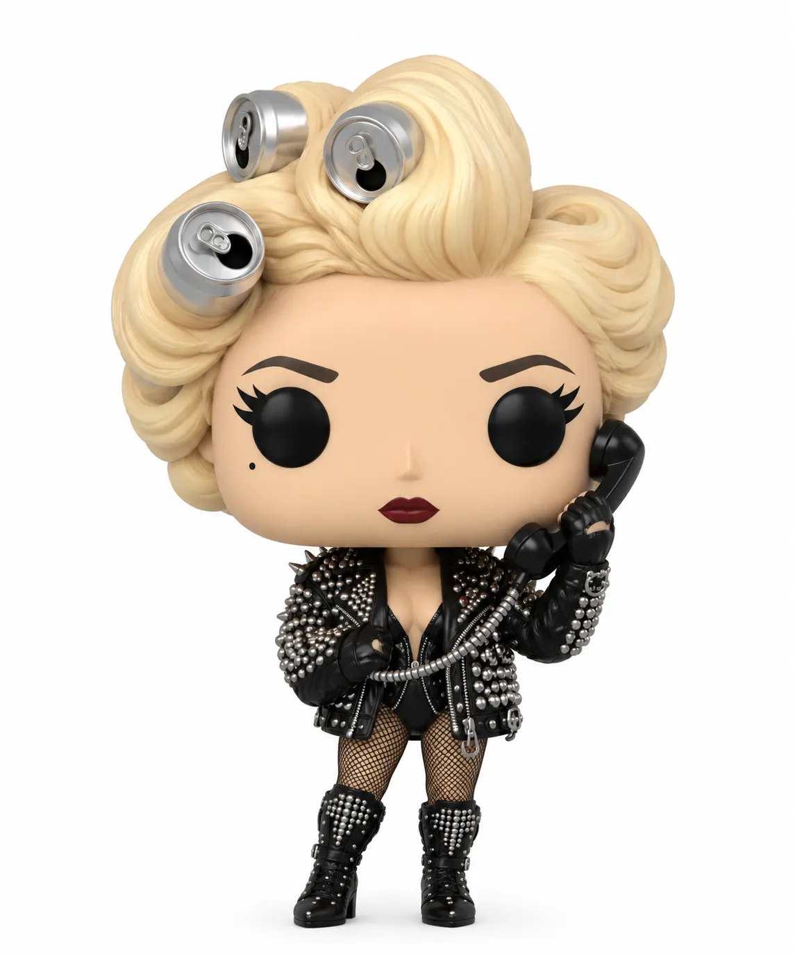 Funko pop LADY GAGA TELEPHONE LOOK 02 3D Model .c4d .max .obj .3ds .fbx .stl .blend 